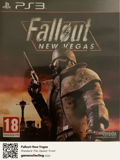 Fallout: New Vegas PlayStation 3, Spain box front