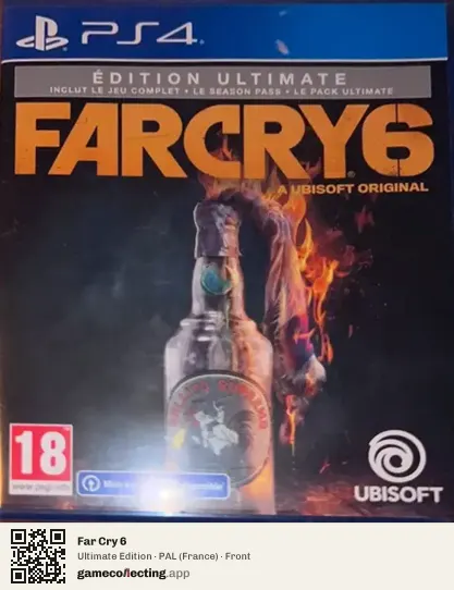 Far Cry 6 PlayStation 4, France box front