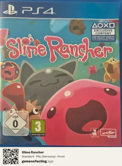 Slime Rancher PlayStation 4, Germany box front