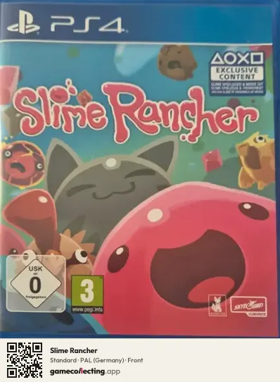 Slime Rancher PlayStation 4, Germany box front