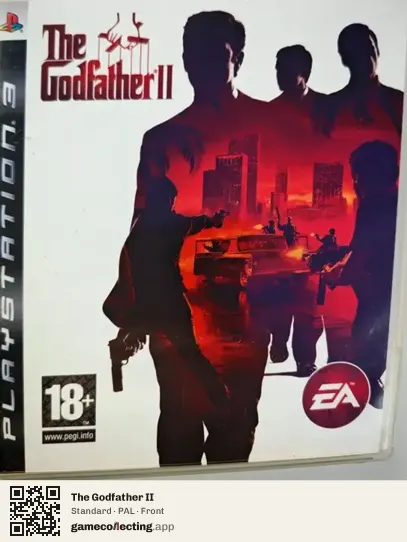 The Godfather II PlayStation 3, PAL box front