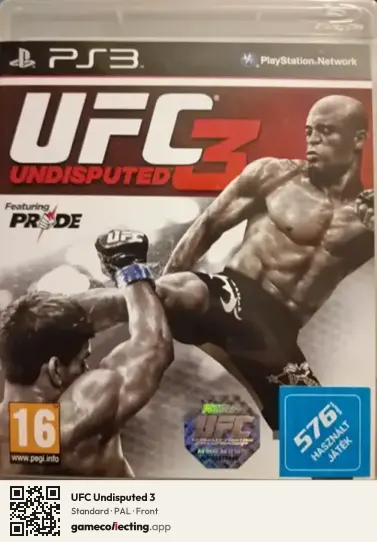 UFC Undisputed 3 PlayStation 3, PAL box front
