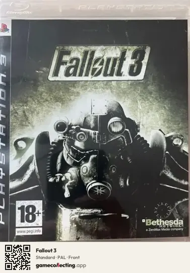 Fallout 3 PlayStation 3, PAL box front