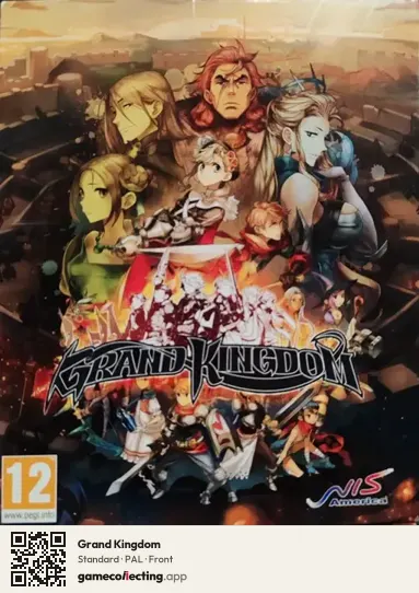 Grand Kingdom PlayStation 4, PAL box front