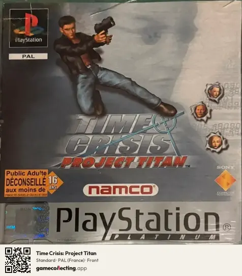 Time Crisis: Project Titan PlayStation, France box front