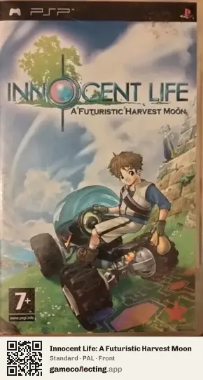 Innocent Life: A Futuristic Harvest Moon PlayStation Portable, PAL box front