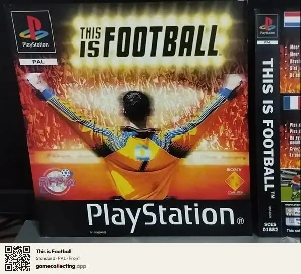 This is Football PlayStation, PAL box front