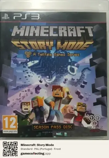 Minecraft: Story Mode PlayStation 3, Portugal box front