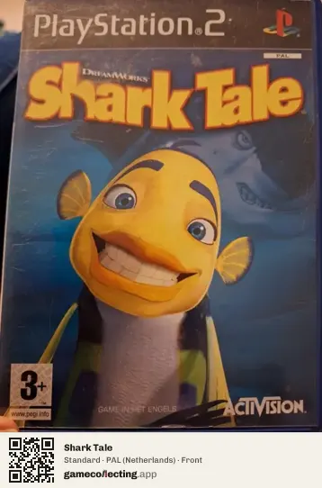 Shark Tale PlayStation 2, Netherlands box front