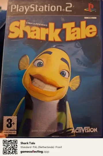 Shark Tale PlayStation 2, Netherlands box front