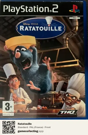 Ratatouille PlayStation 2, France box front