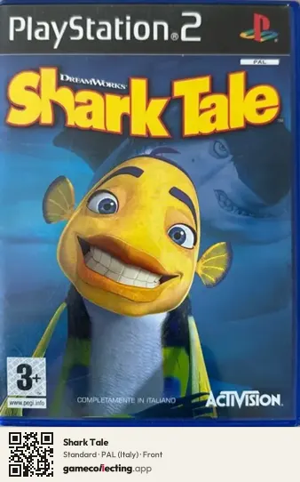 Shark Tale PlayStation 2, Italy box front