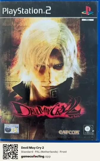 Devil May Cry 2 PlayStation 2, Netherlands box front