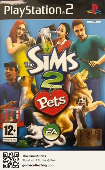 The Sims 2: Pets PlayStation 2, Italy box front