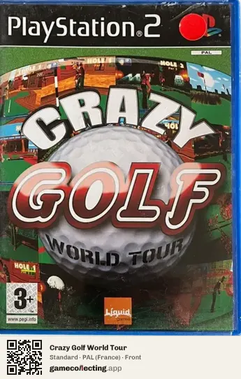 Crazy Golf World Tour PlayStation 2, France box front