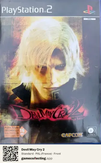 Devil May Cry 2 PlayStation 2, France box front