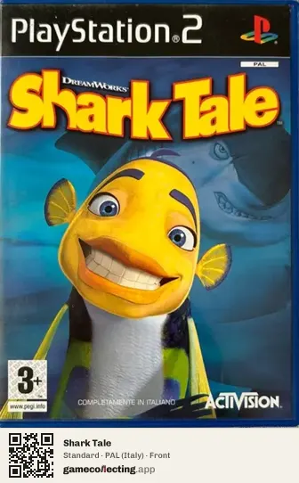 Shark Tale PlayStation 2, Italy box front