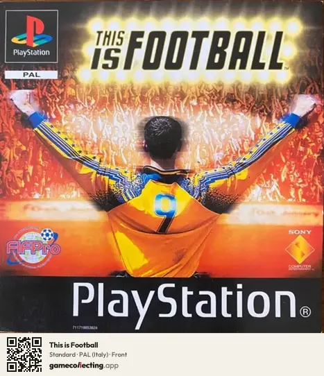 This is Football PlayStation, Italy box front