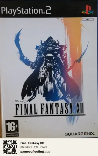 Final Fantasy XII PlayStation 2, PAL box front