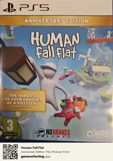 Human: Fall Flat PlayStation 5, France box front