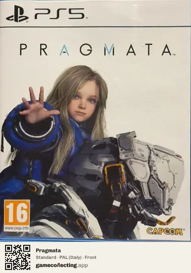 Pragmata PlayStation 5, Italy box front