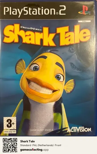 Shark Tale PlayStation 2, Netherlands box front