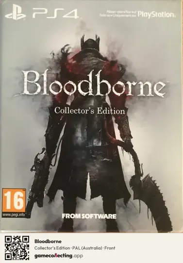 Bloodborne PlayStation 4, Australia box front