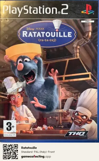 Ratatouille PlayStation 2, Italy box front