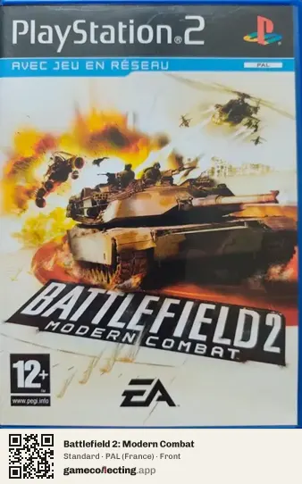 Battlefield 2: Modern Combat PlayStation 2, France box front