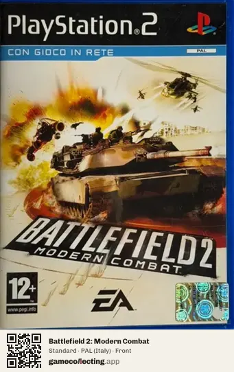 Battlefield 2: Modern Combat PlayStation 2, Italy box front
