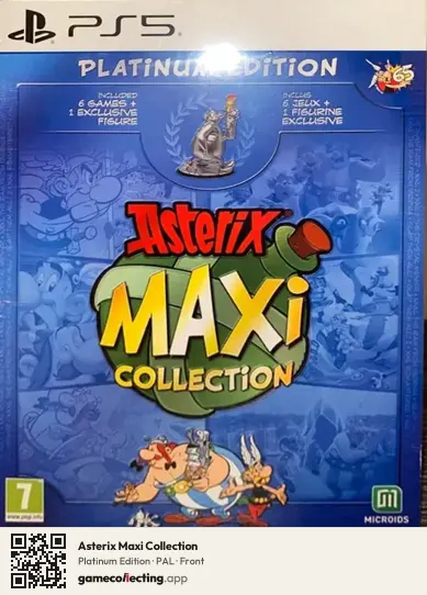 Asterix Maxi Collection PlayStation 5, PAL box front