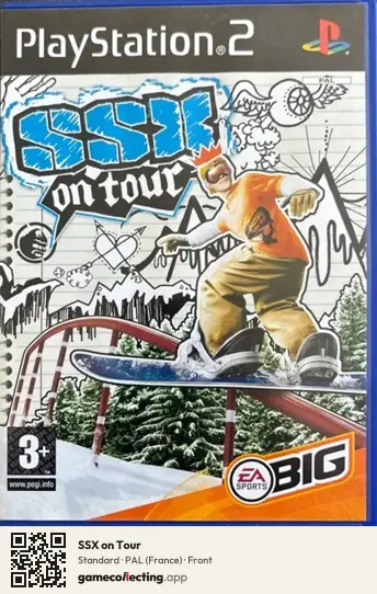 SSX on Tour PlayStation 2, France box front