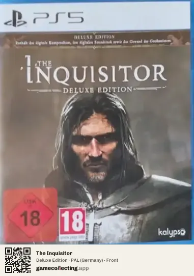 The Inquisitor PlayStation 5, Germany box front