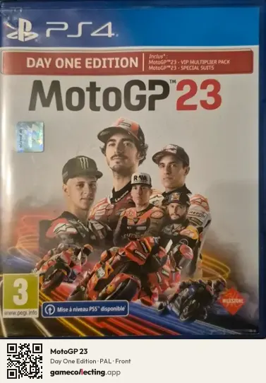 MotoGP 23 PlayStation 4, PAL box front