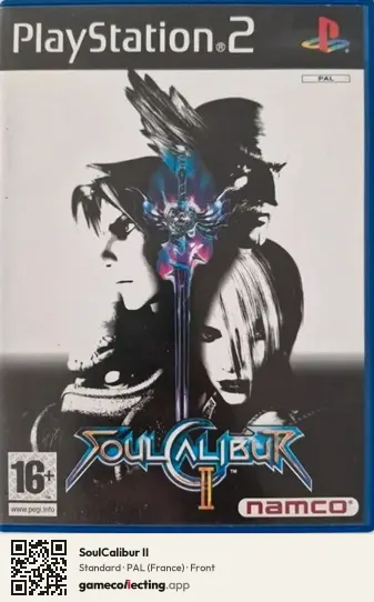 SoulCalibur II PlayStation 2, France box front