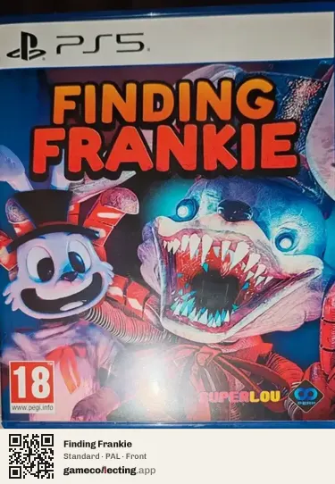 Finding Frankie PlayStation 5, PAL box front