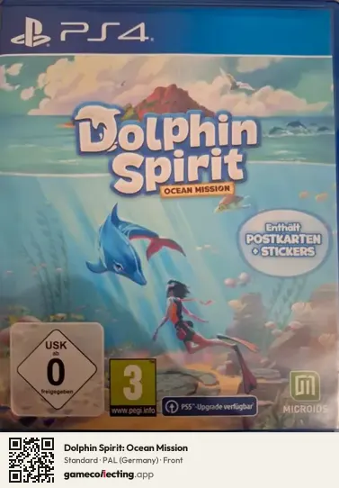 Dolphin Spirit: Ocean Mission PlayStation 4, Germany box front