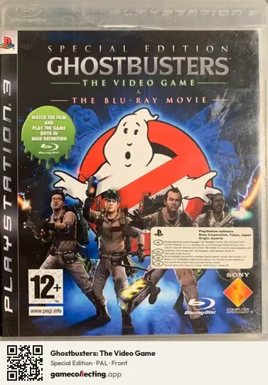 Ghostbusters: The Video Game PlayStation 3, PAL box front