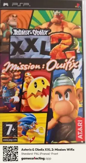 Asterix & Obelix XXL 2: Mission: Wifix PlayStation Portable, France box front