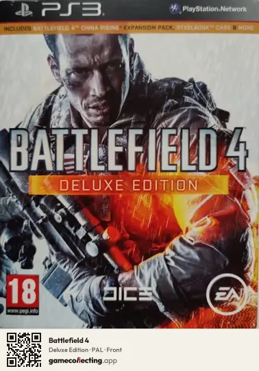 Battlefield 4 PlayStation 3, PAL box front