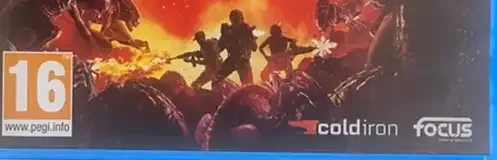 Aliens: Fireteam Elite, the USK square on its front