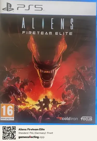 Aliens: Fireteam Elite PlayStation 5, Germany box front