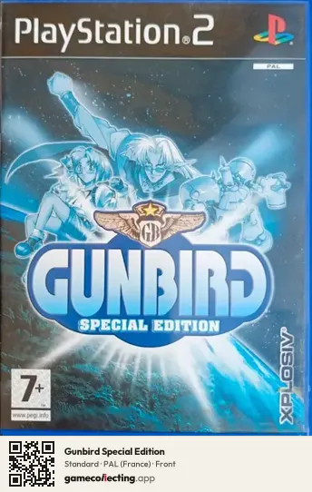 Gunbird Special Edition PlayStation 2, France box front