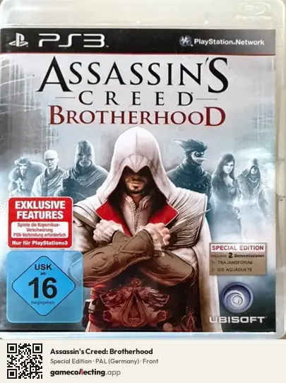 Assassin's Creed: Brotherhood PlayStation 3, Germany box front