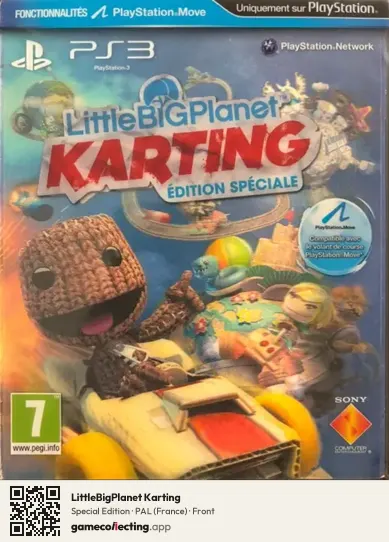 LittleBigPlanet Karting PlayStation 3, France box front