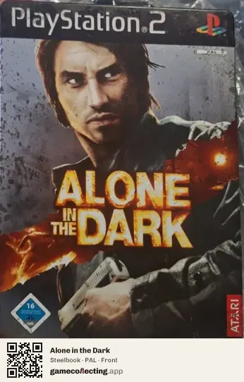 Alone in the Dark PlayStation 2, PAL box front