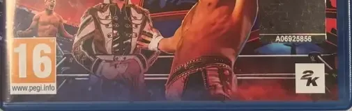 WWE 2K24, the PEGI square on its front