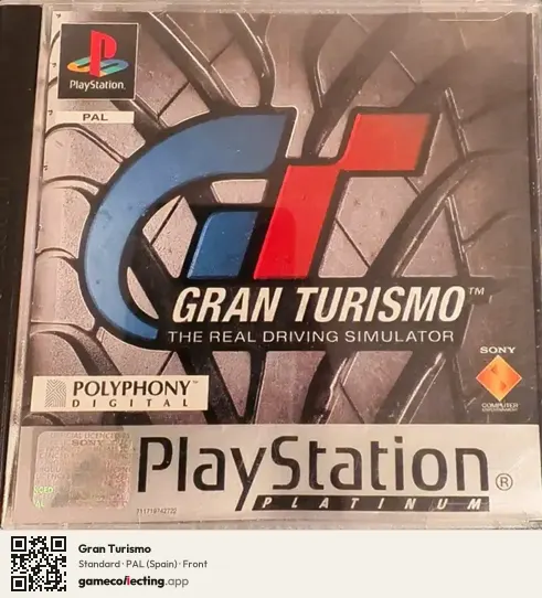 Gran Turismo PlayStation, Spain box front