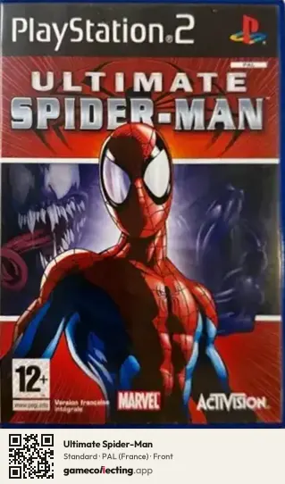 Ultimate Spider-Man PlayStation 2, France box front