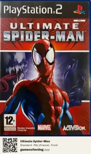 Ultimate Spider-Man PlayStation 2, France box front